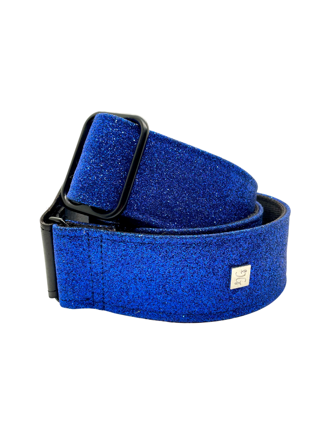 Clearance - Gorgi Glitter Midnight Blue 2" Guitar Strap