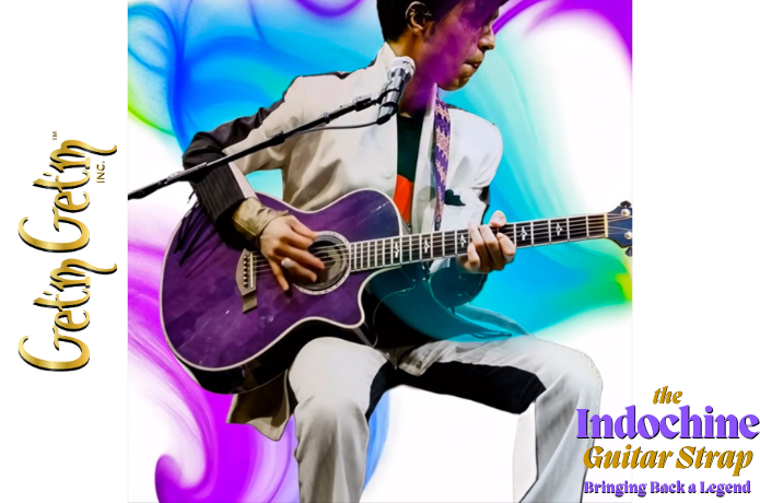Indochine 2" Guitar & Bass Strap - Collector’s Edition