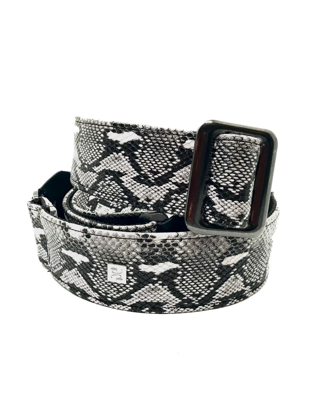 White Python 2" Guitar Strap
