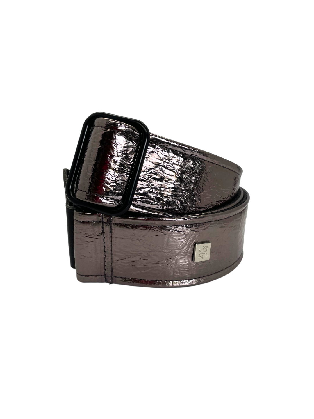 Distressed Vernice Pewter 2" Guitar Strap