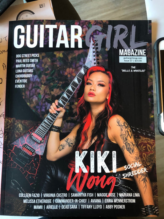 Guitar Girl Magazine - Virginia Castro of Get'm Get'm Guitar Straps