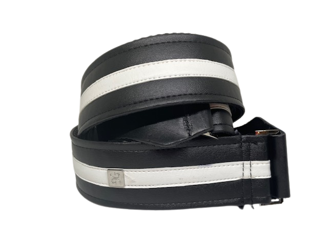 CLEARANCE - Get'm Get'm Speedster Black Guitar & Bass Strap