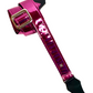 Mirror Reflective Fuchsia 2" Guitar Strap