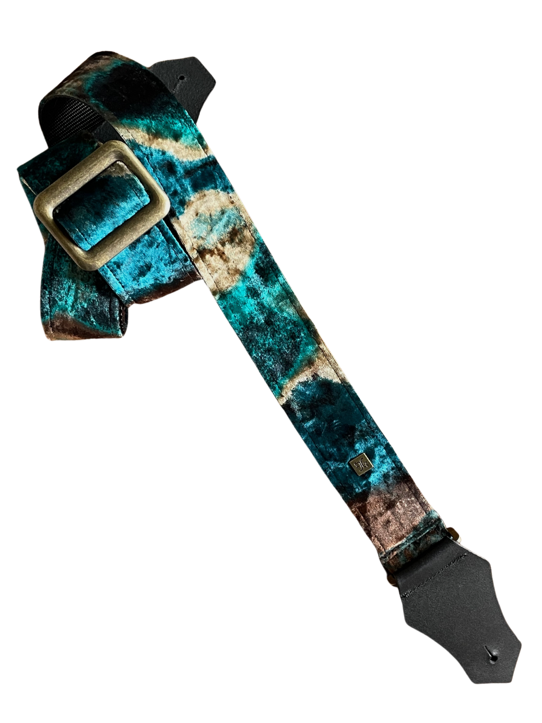 The JD Teal 2" Guitar Strap