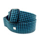 FLY Hounds Tooth Blue 2” Guitar Strap
