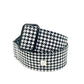 FLY Hounds Tooth White 2” Guitar Strap